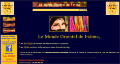 Desktop Screenshot of le-monde-oriental-de-fatima.be